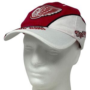 Detroit Red Wings Hat Baseball Cap NHL Ice Hockey 6 Panel Strapback Fan Favorite
